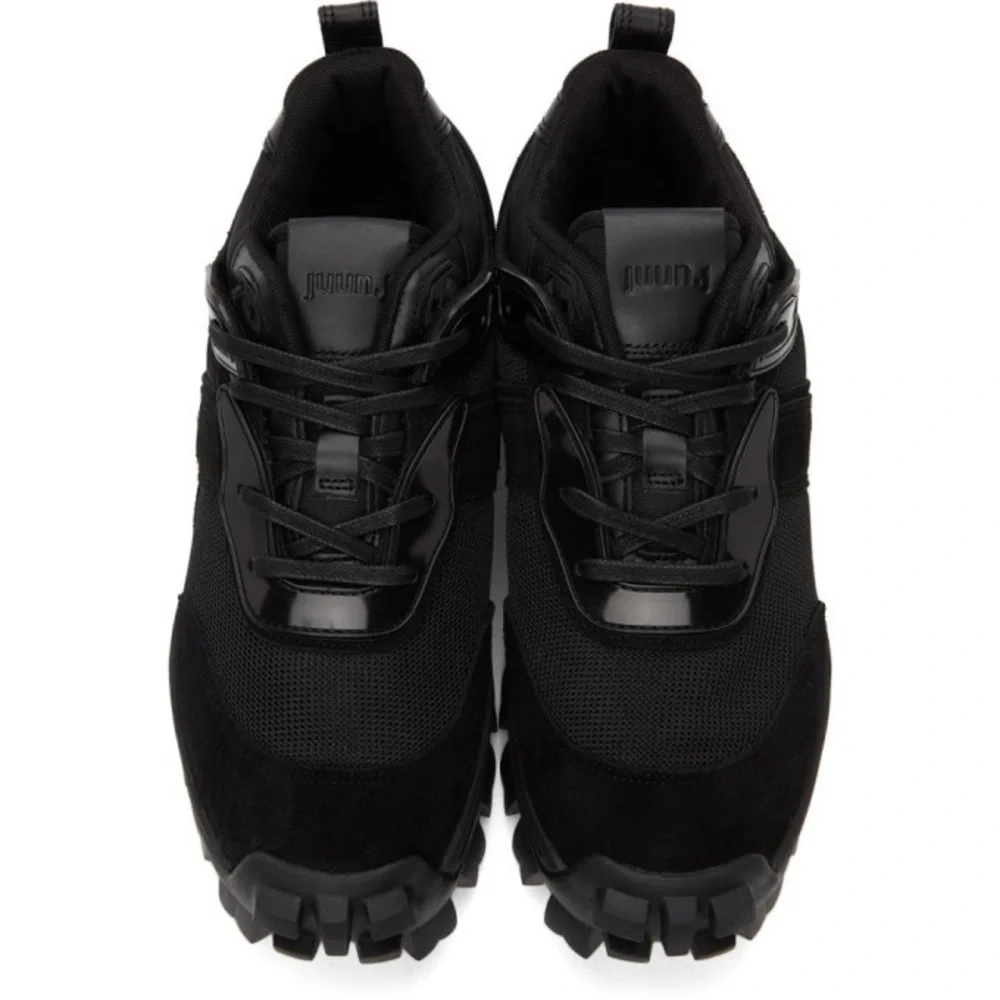 JUUN.J Men's Black Volume Trainer 3 Sneakers‎ Size US7 UK6 EUR 40